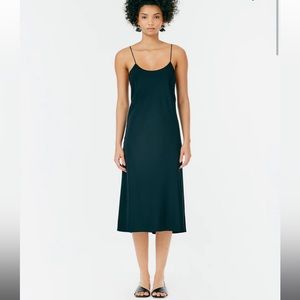 Tibi 4ply silk bias dress